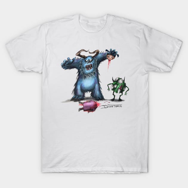 Monsters, Inc T-Shirt by DinoTomic